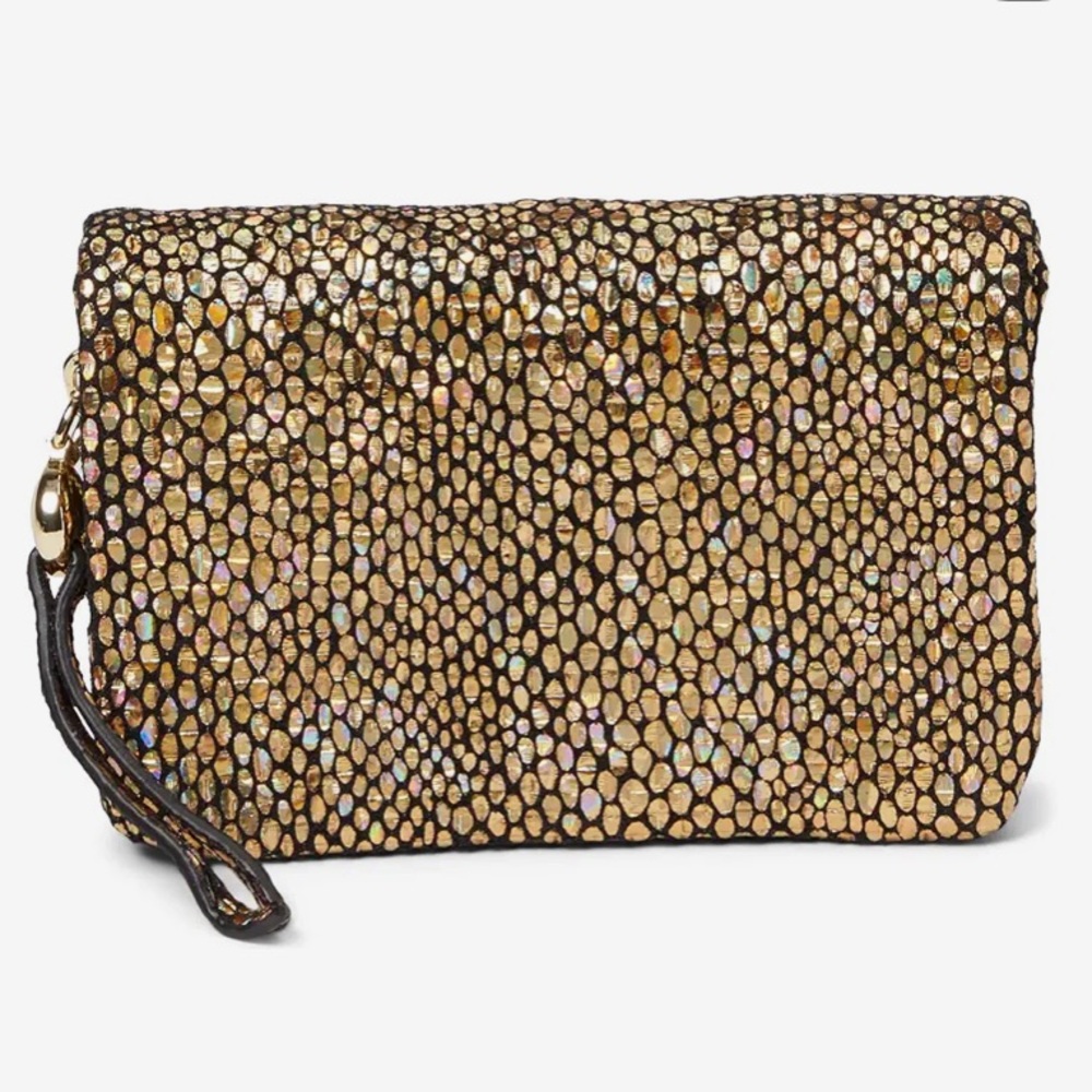 HOBO Eliza Small Zip Around Wallet - Disco Print